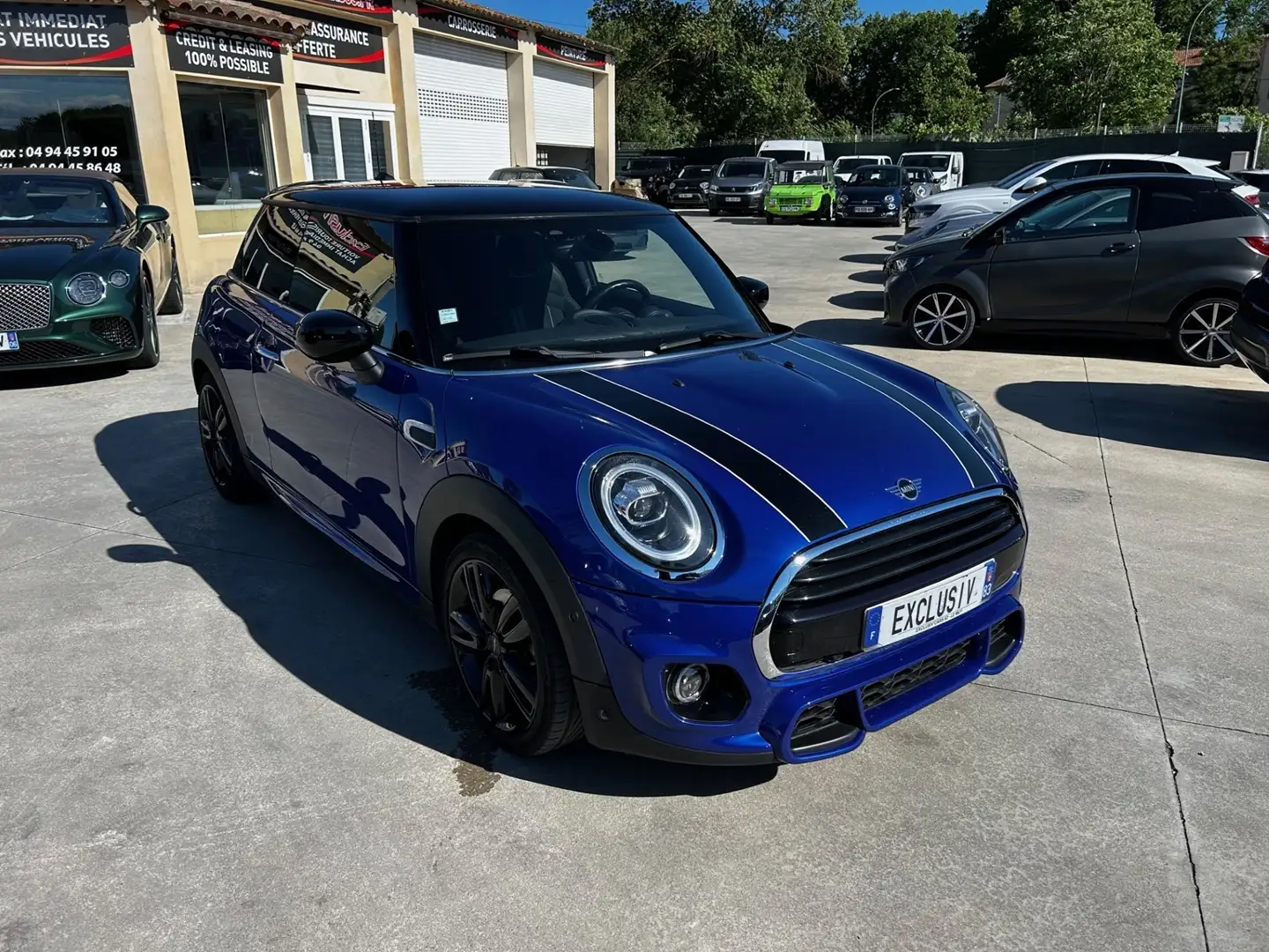 MINI John Cooper Works COOPER 136CH  JOHN COOPER WORKS BVA7 Bleu - 2