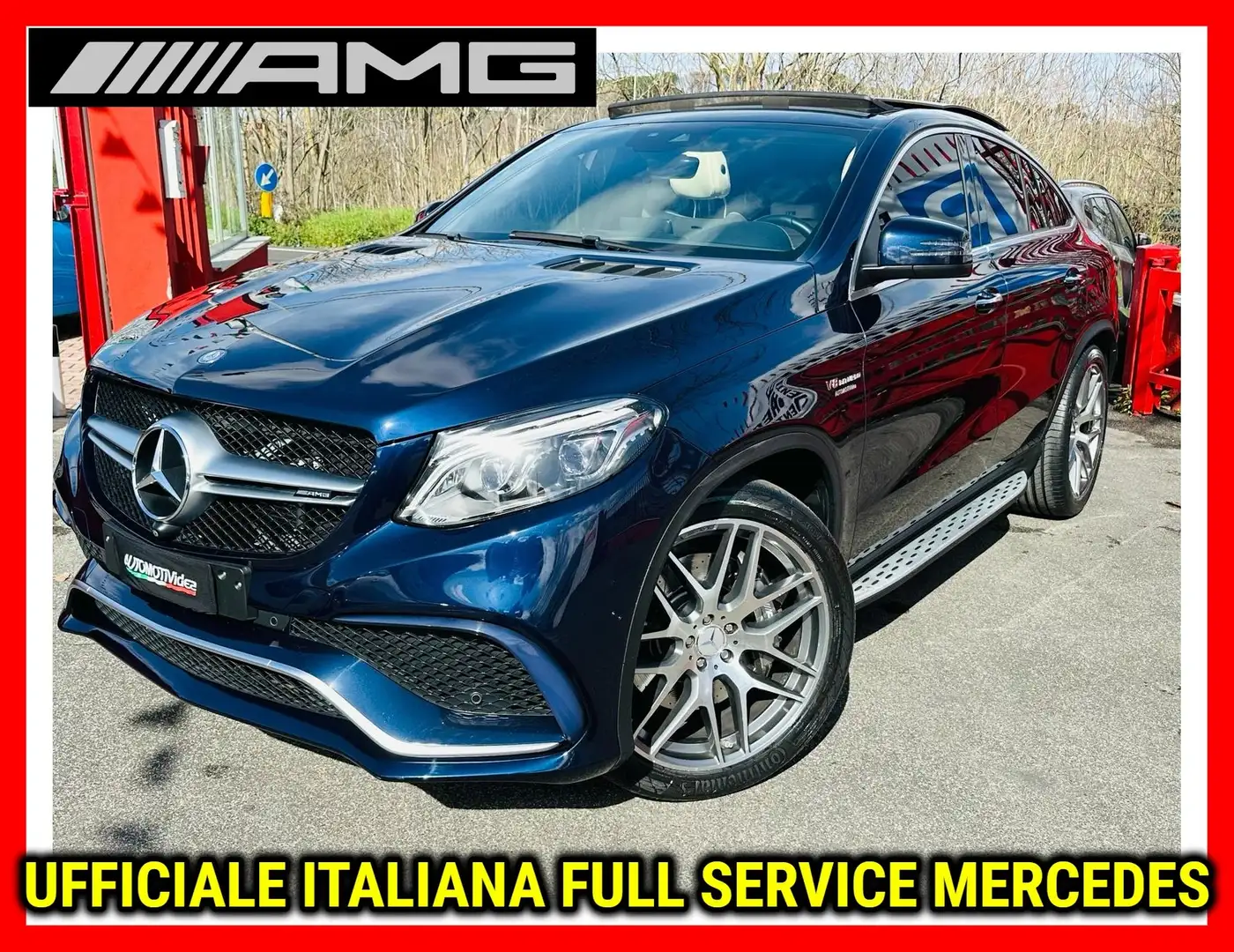 Mercedes-Benz GLE 63 AMG COUPE 63S AMG 4matic*IVA ESPOSTA*GOMME NUOVE* Bleu - 1