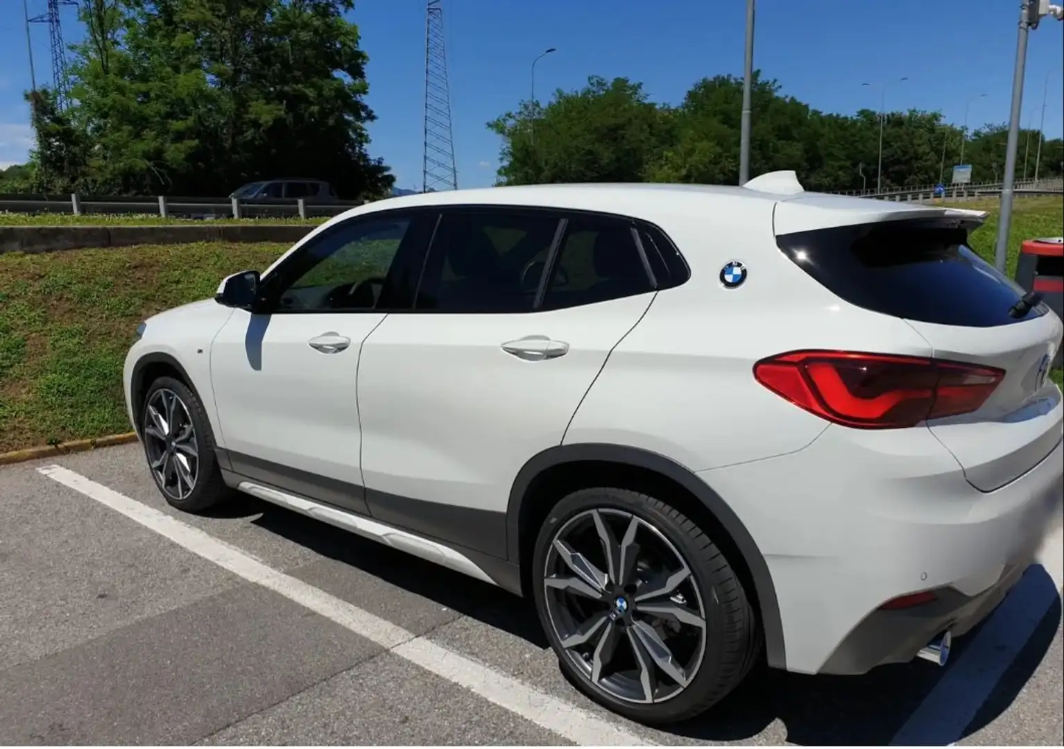 BMW X2 Sdrive 18D 150 CV MSPORT X Bianco - 2