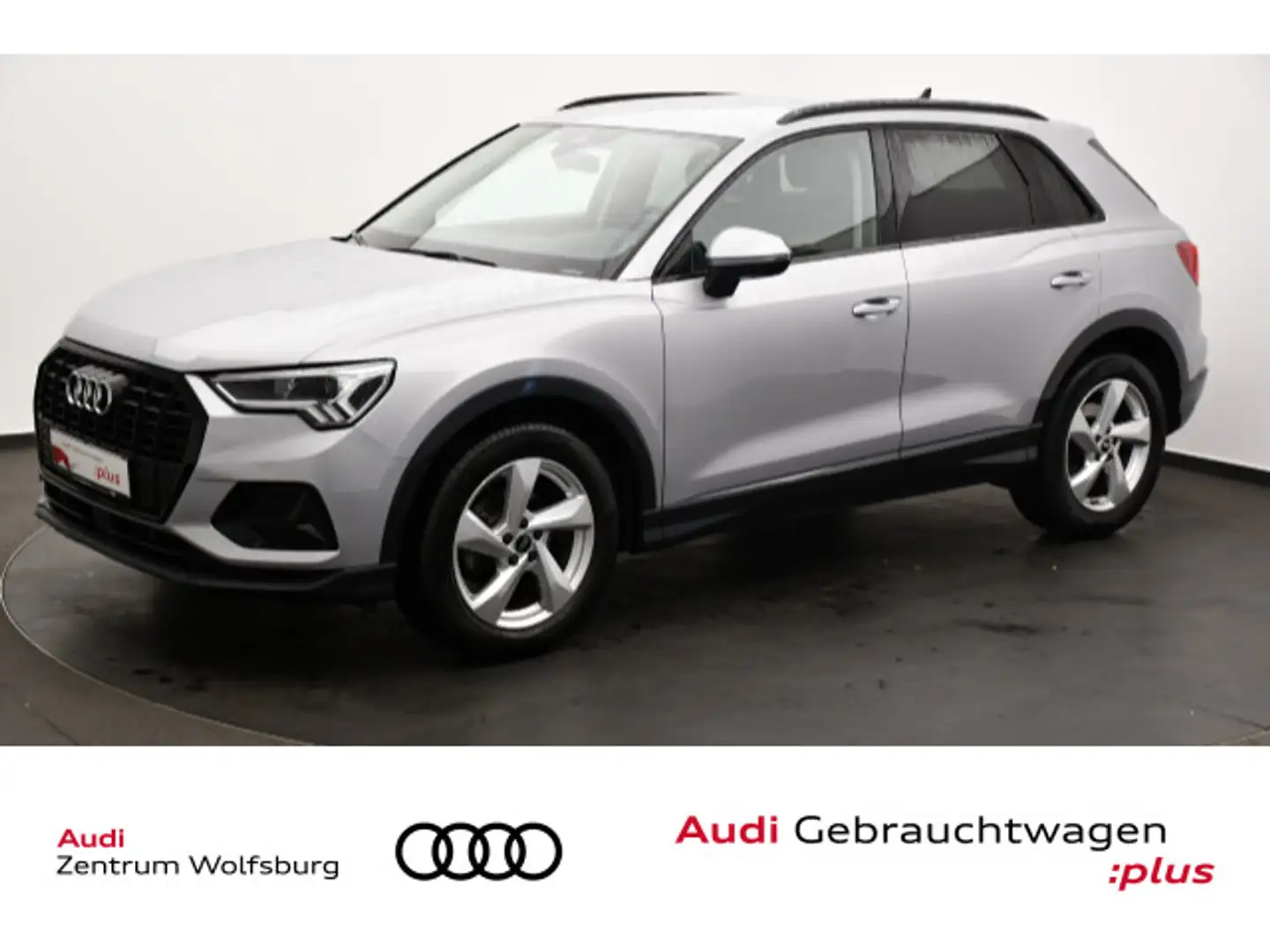 Audi Q3 35 TDI S-tronic advanced AHK/LED/Einparkhi Silber - 1