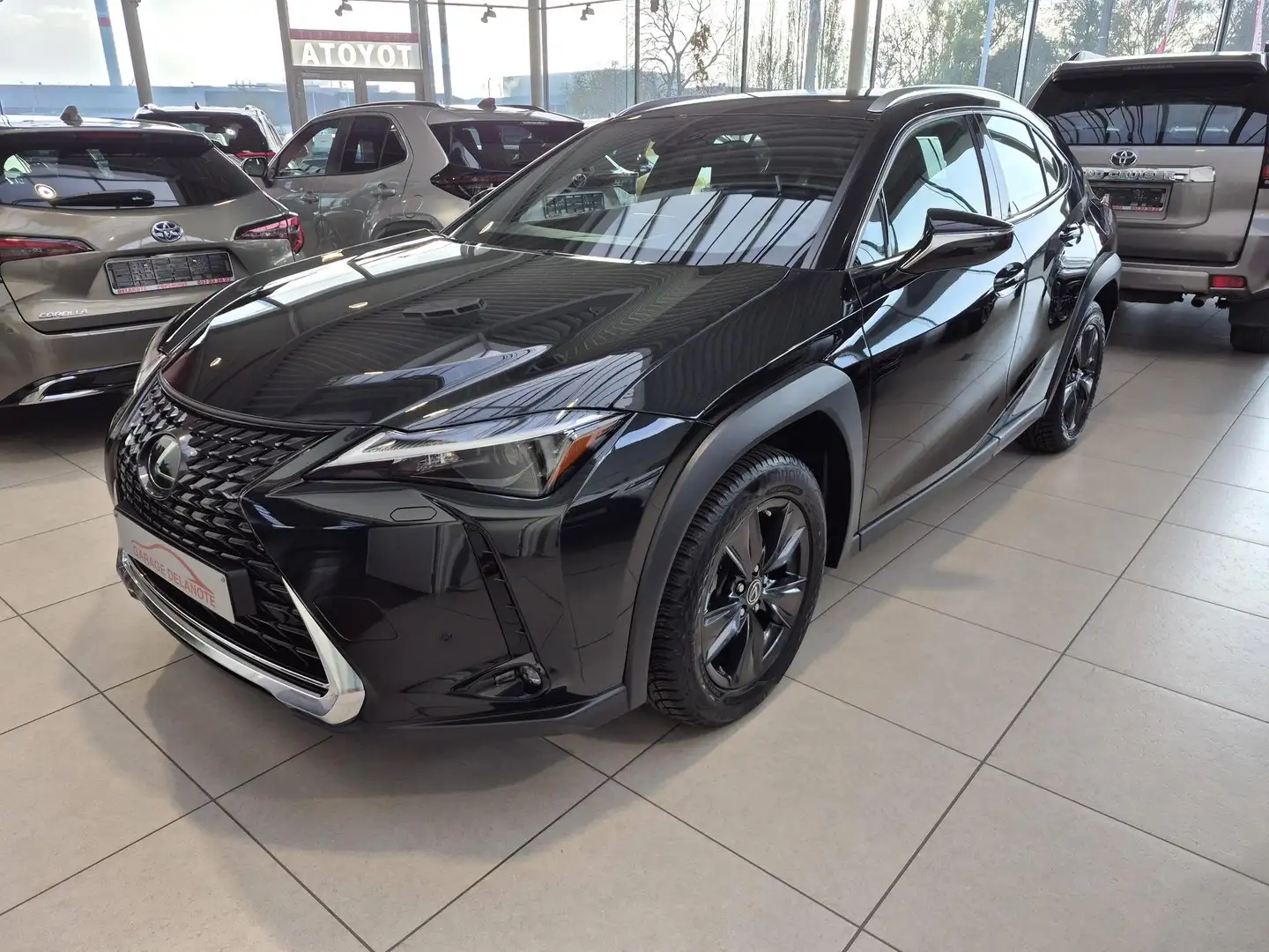 Lexus UX 250h Hybrid TREKHAAK +LEDER +Zetelverwarming +Dodehoek Schwarz - 1