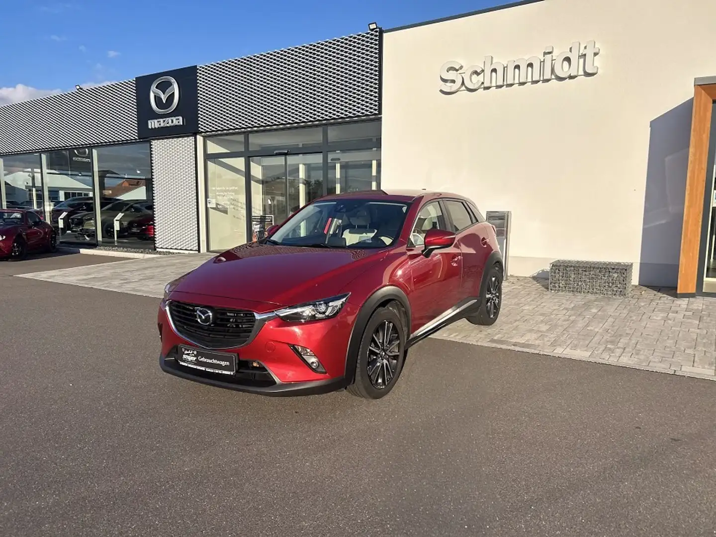 Mazda CX-3 SKYACTIV-G 120 FWD 88 kW (120 PS) Top-Ausstattg, L Rot - 2