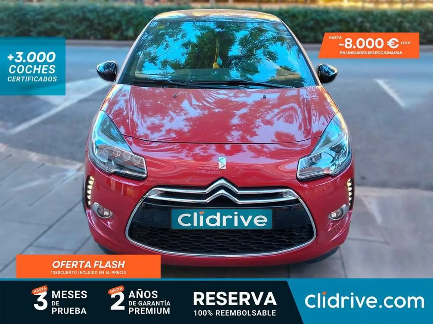 DS Automobiles DS 3 BlueHDi 100cv Style Rouge - 1