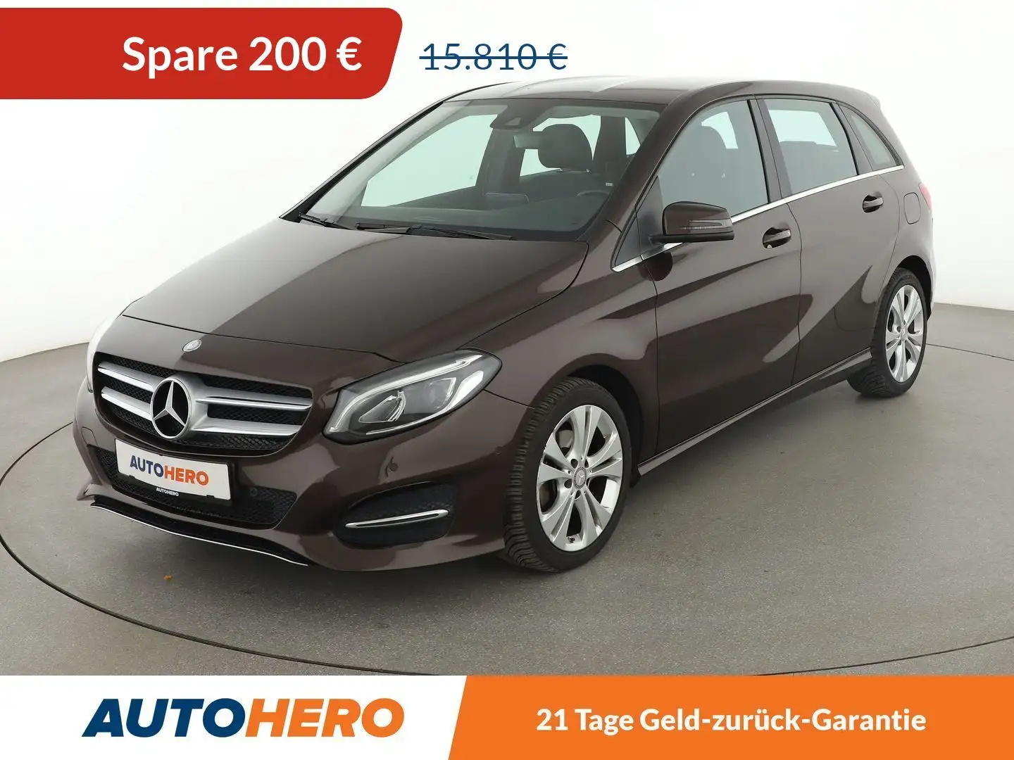 Mercedes-Benz B 180 Urban Aut.*LED*NAVI*TEMPO*CAM*PDC*SHZ*KLIMA* Brun - 1