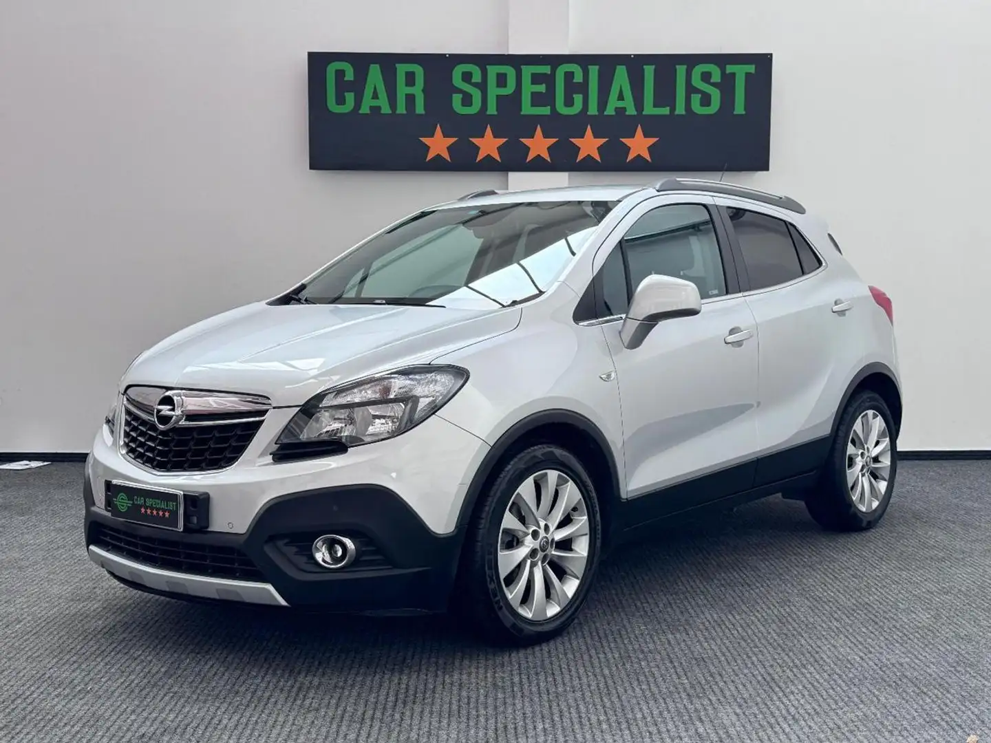 Opel Mokka 1.4 Turbo 140CV UNIPROP.|NEOPAT.|EURO6|18' Silber - 1