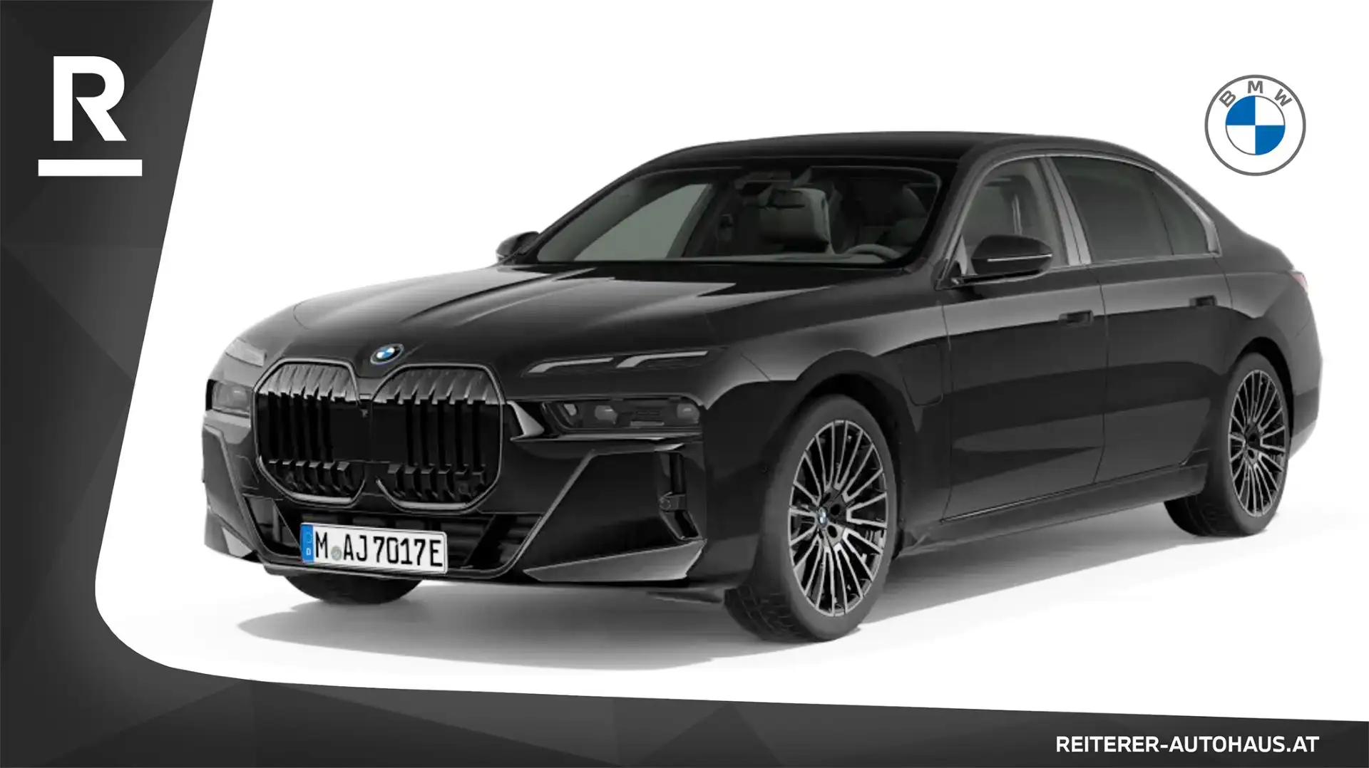 BMW 750 e xDrive M-Sportpaket Pro Schwarz - 1