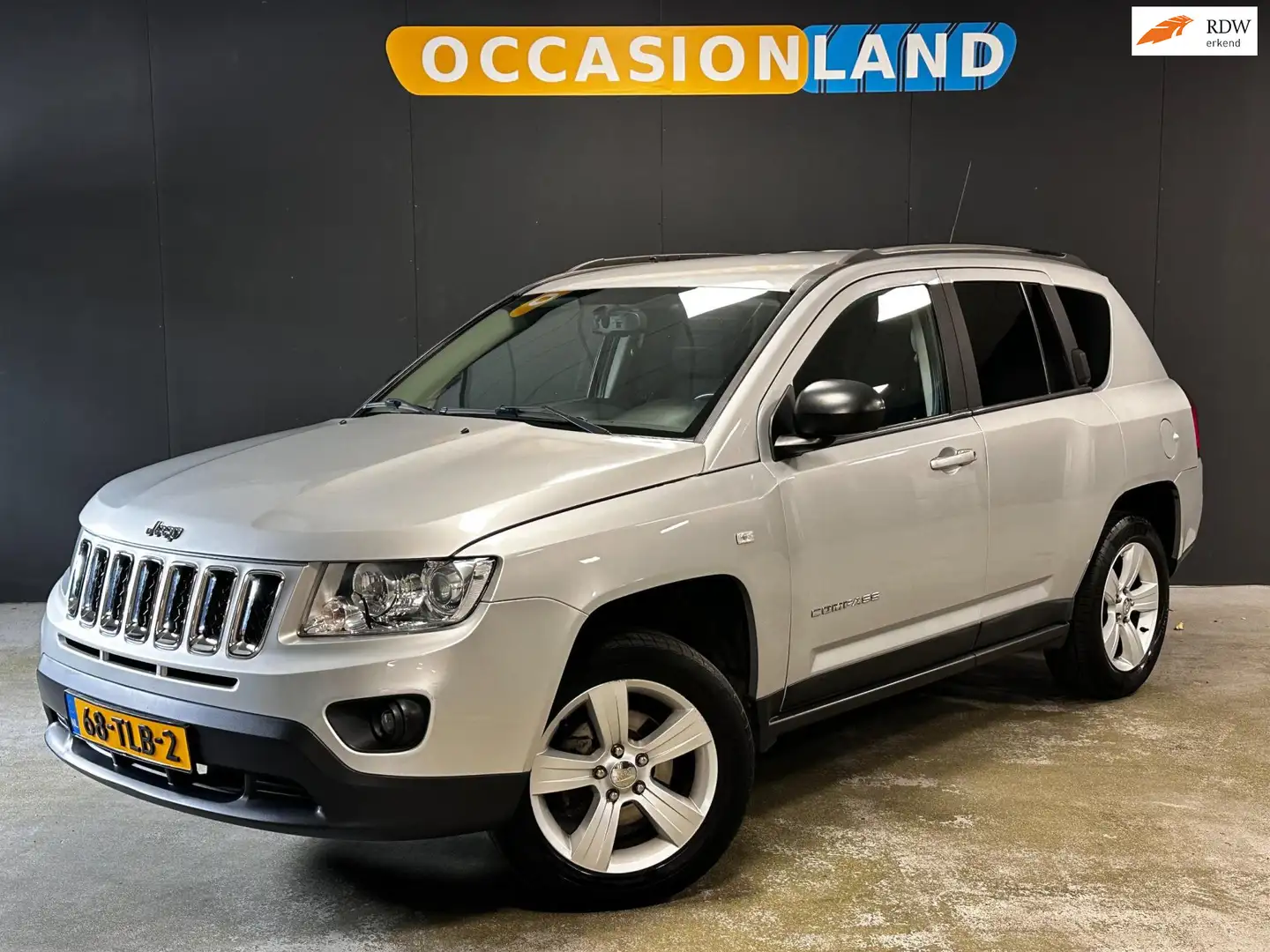 Jeep Compass 2.0 Sport|NAVI|AIRCO|NAP|CRUISE| Grijs - 1