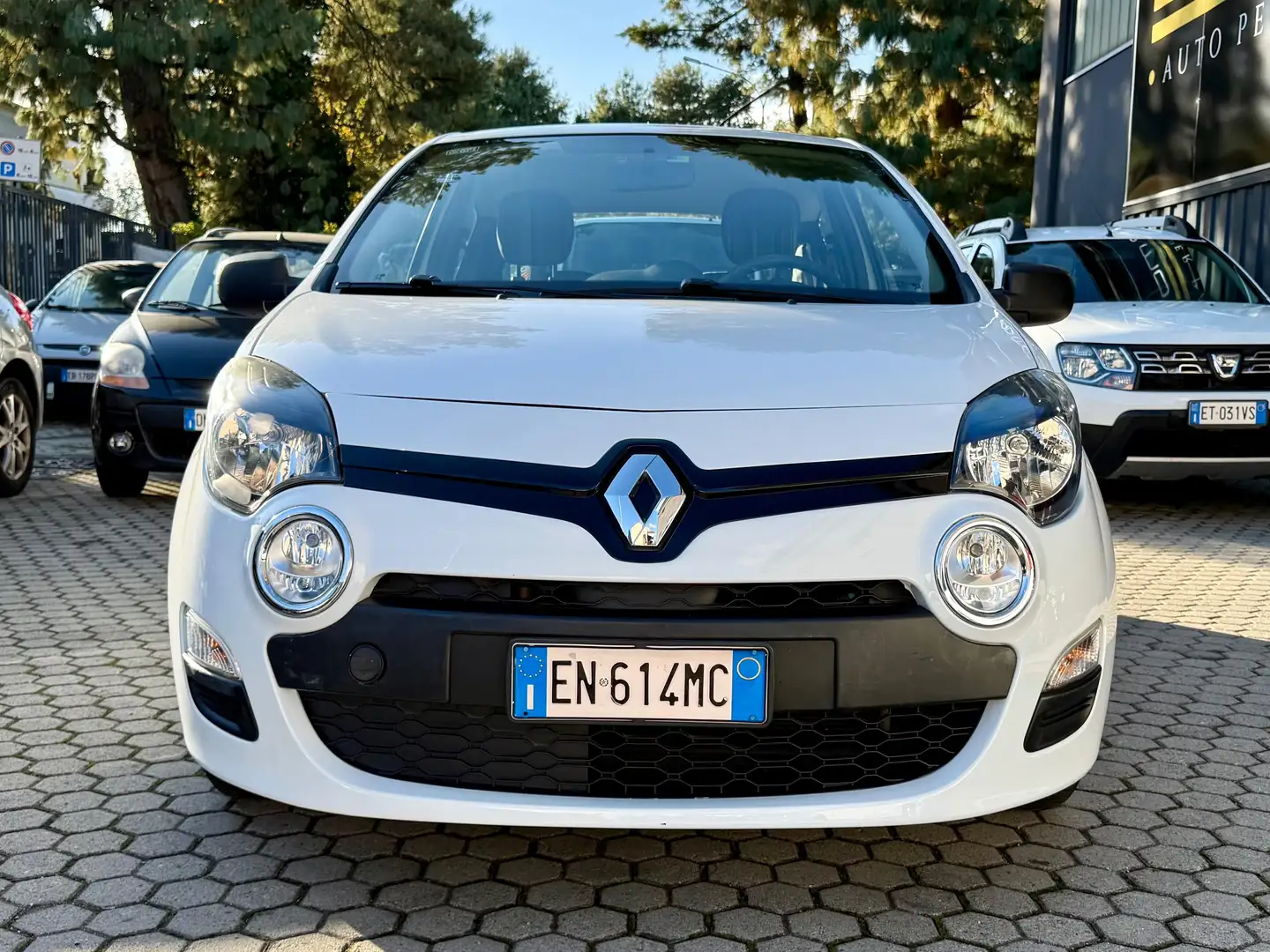 Renault Twingo Twingo II 2012 1.2 Wave 75cv Neopatentati Weiß - 1