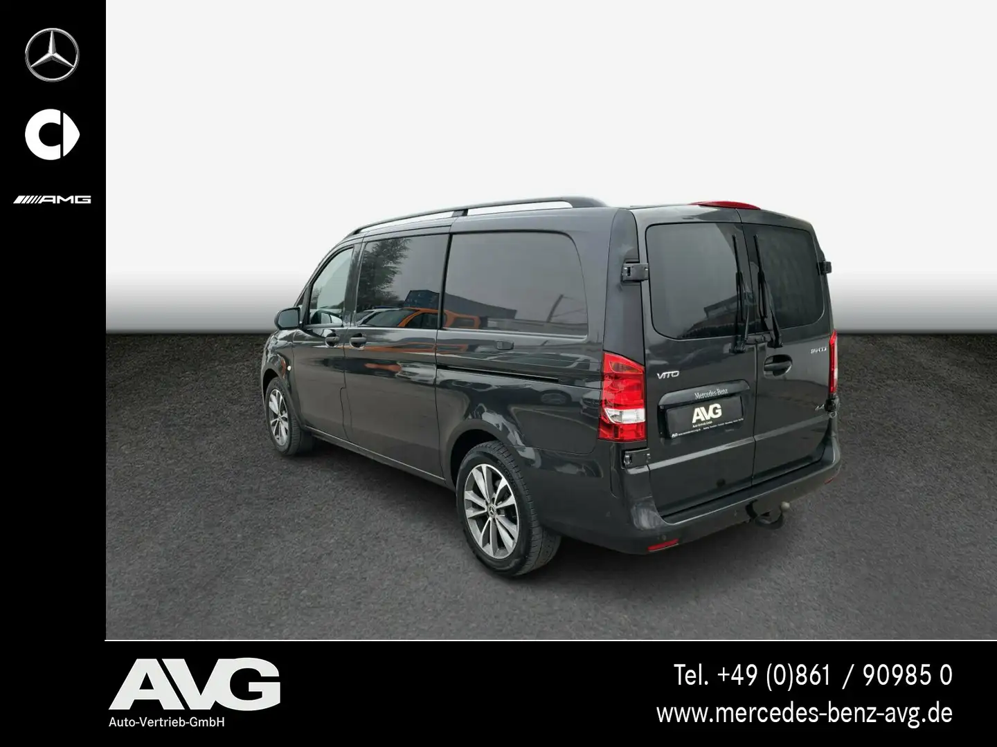 Mercedes-Benz Vito Vito 119 CDI 4x4 Mixto/L 9G Navi Distronic AHK Grau - 2