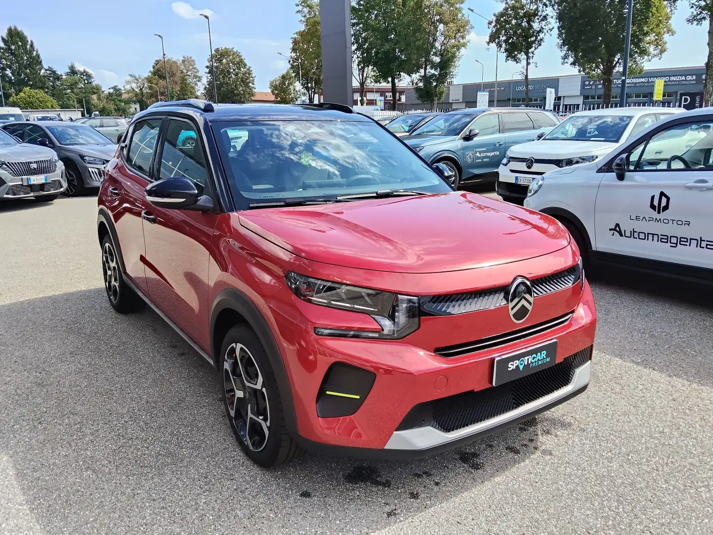 Citroen C3 1.2 PureTech 100cv PLUS USATO GARANTITO Rot - 1