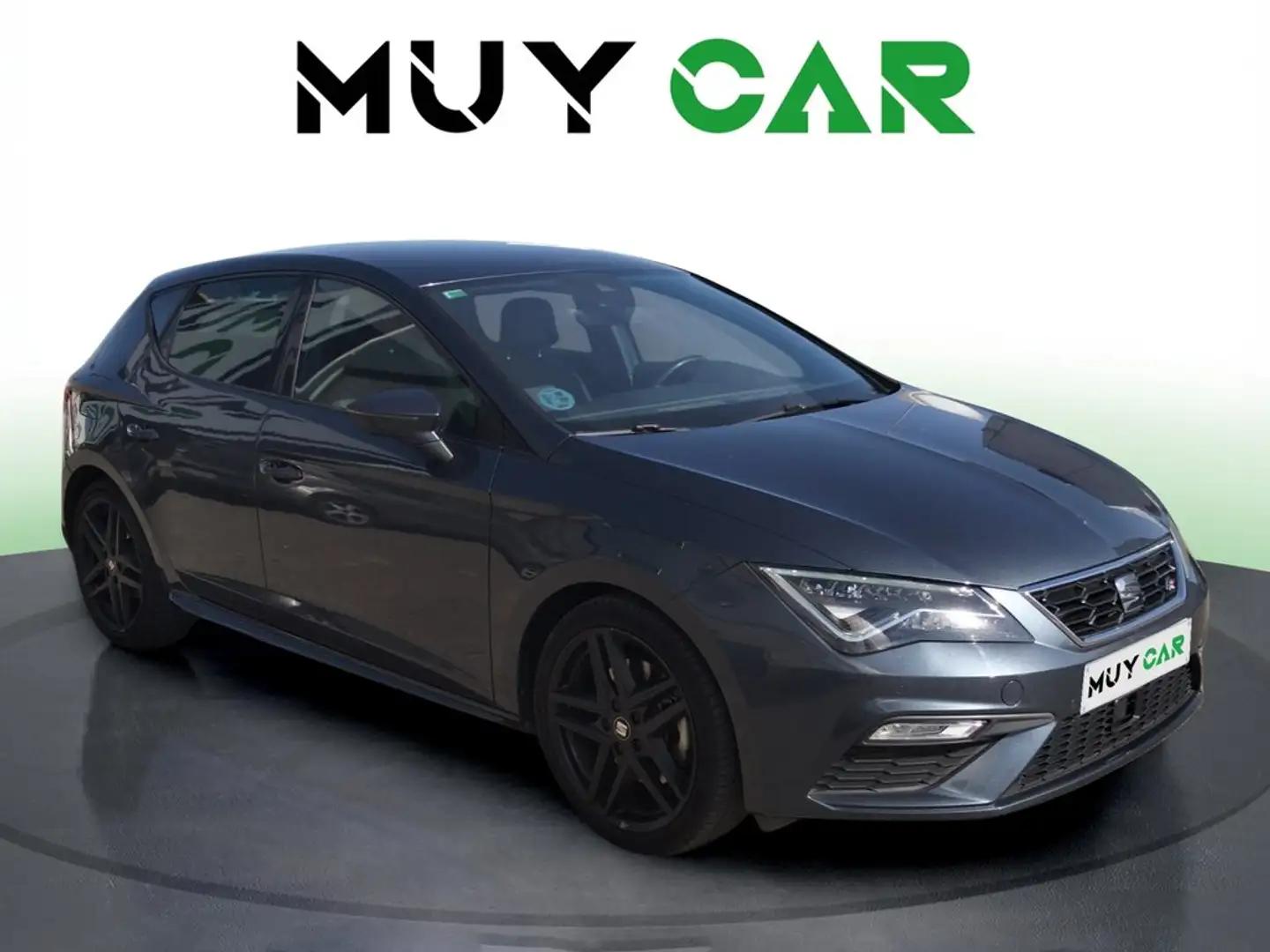 SEAT Leon 1.5 EcoTSI S&S FR Black Edition 150 Gris - 1