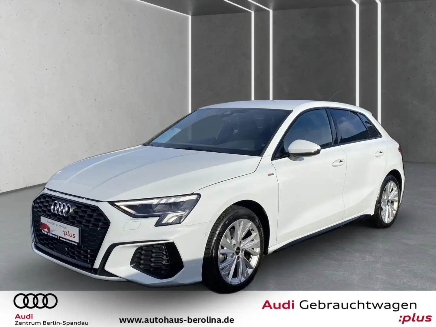 Audi A3 35 TFSI S line S tronic *NAV+*LED* Weiß - 2