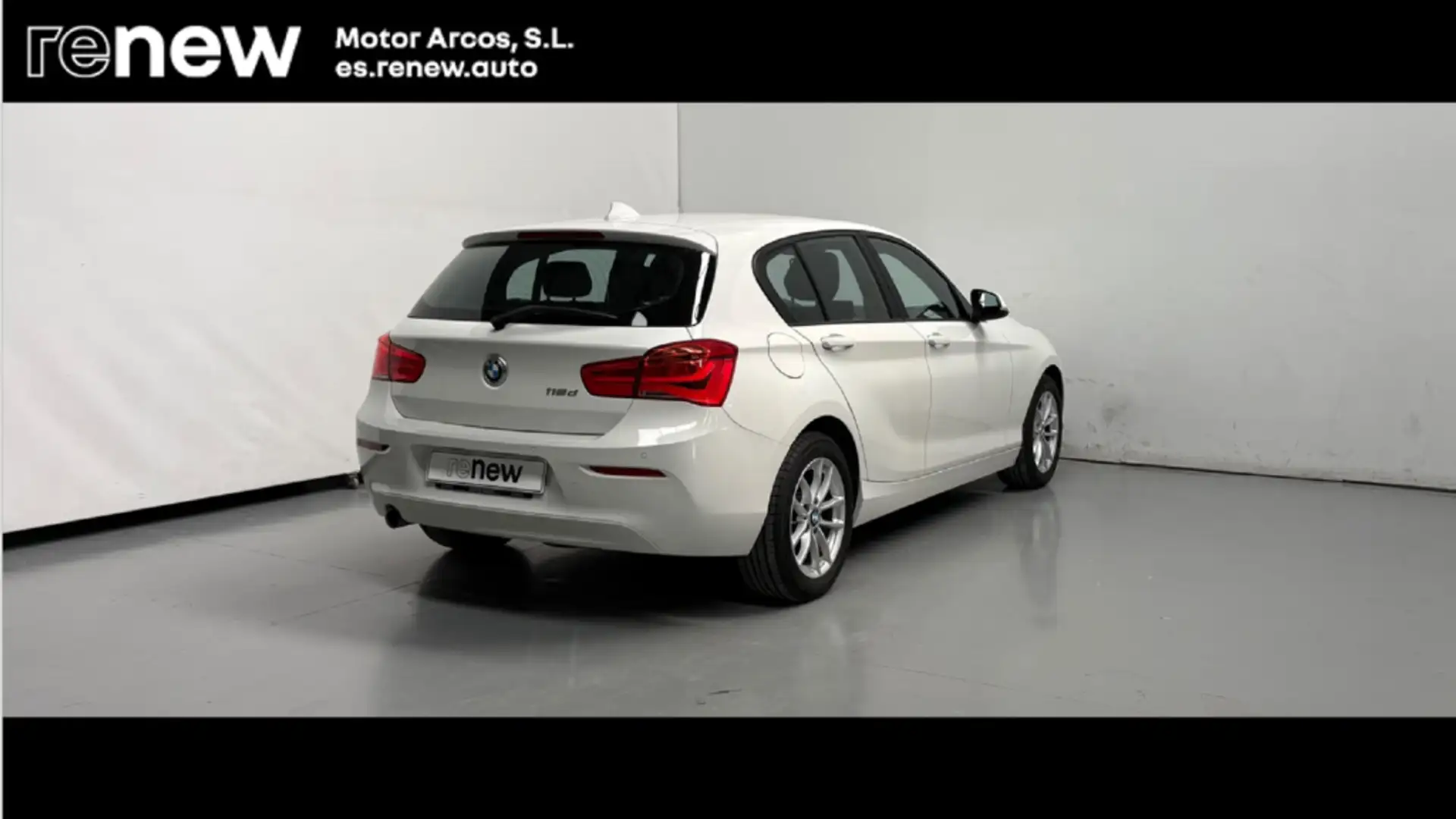 BMW 116 116dA Blanco - 2
