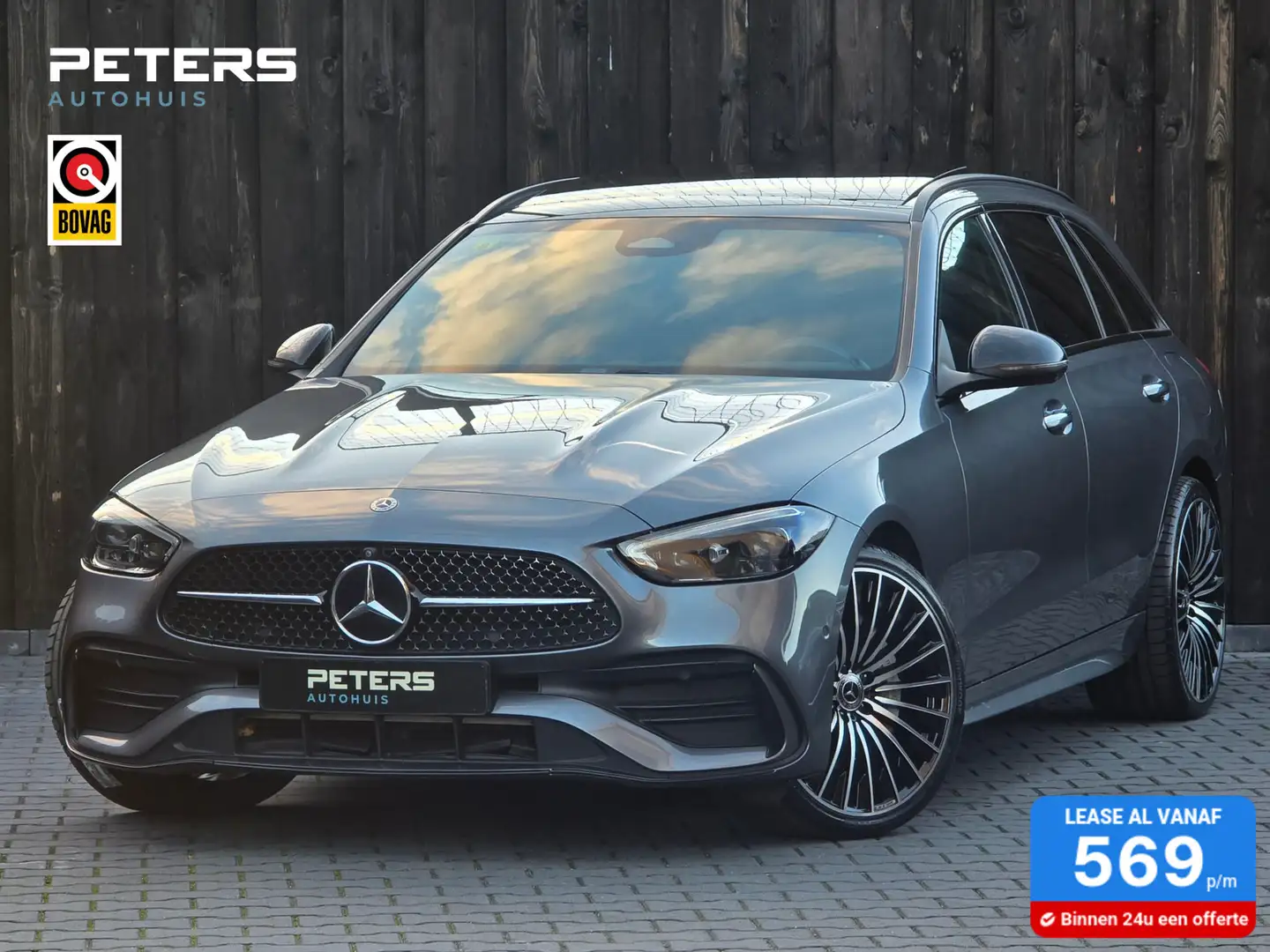 Mercedes-Benz C 300 Estate e AMG Line Limited| 1e eigenaar Gris - 1