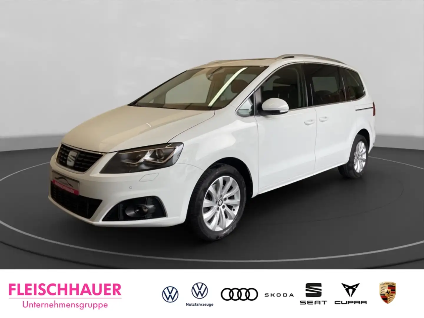 SEAT Alhambra Style 1.4 TSI 7-Sitzer Bi-Xenon AHK Kamera Full-Li Bílá - 1