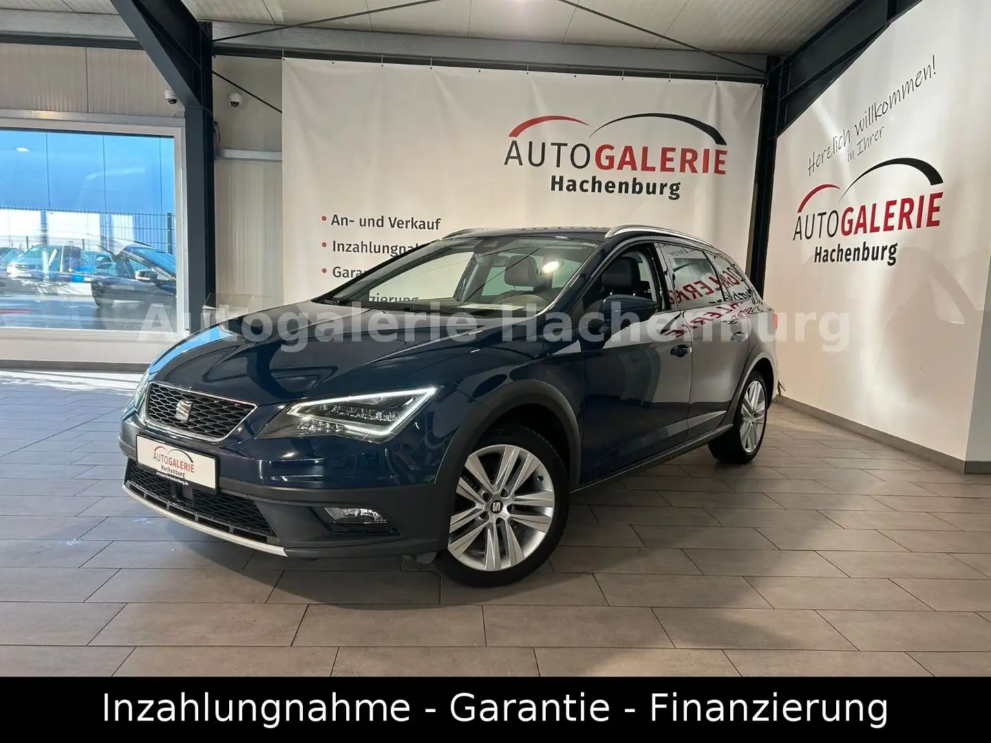 SEAT Leon ST X-Perience 4Drive/LED/LEDER/NAVI/CarPlay Bleu - 1