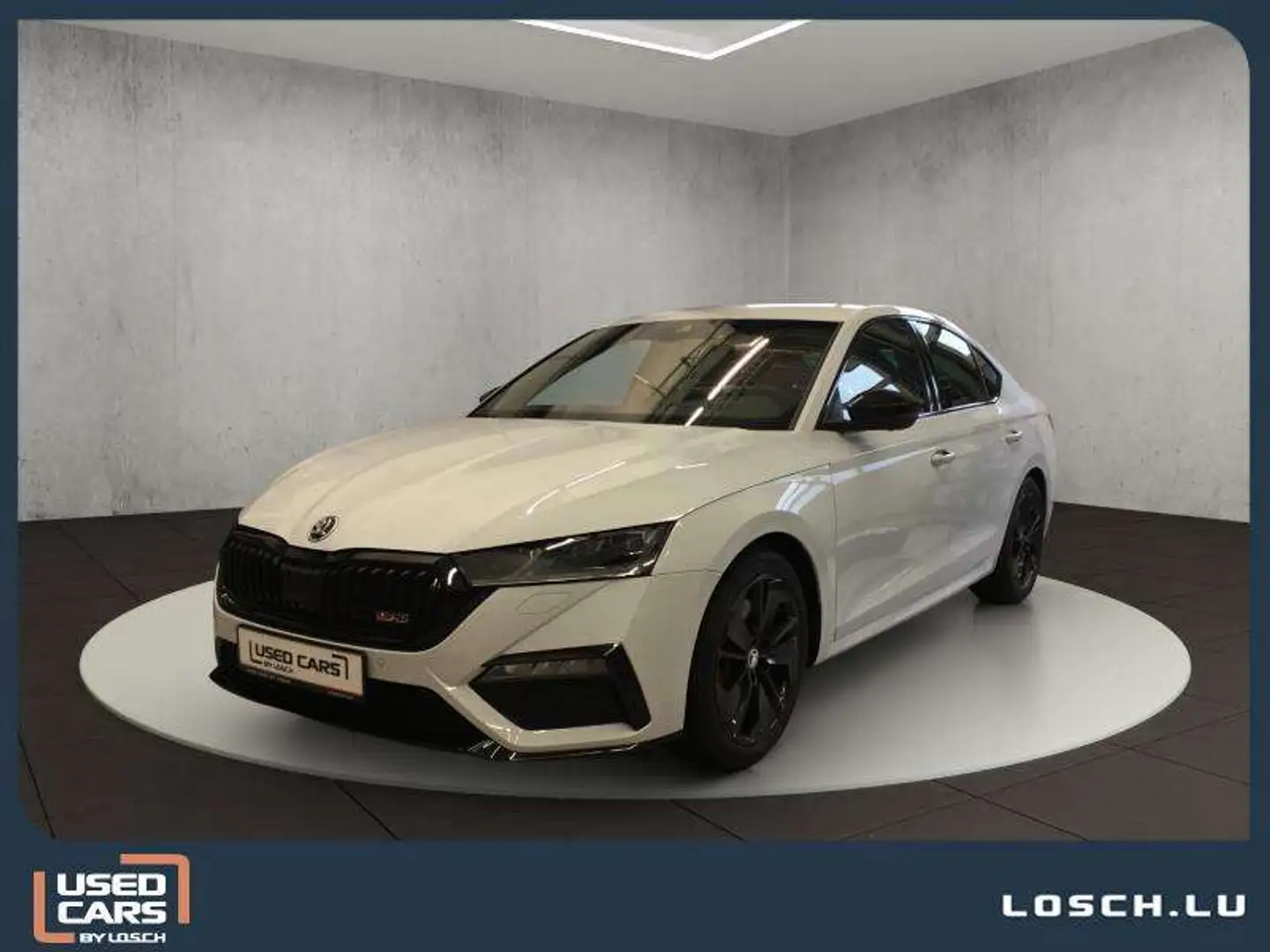 Skoda Octavia Limo+RS+DSG+360+LED Blanc - 1