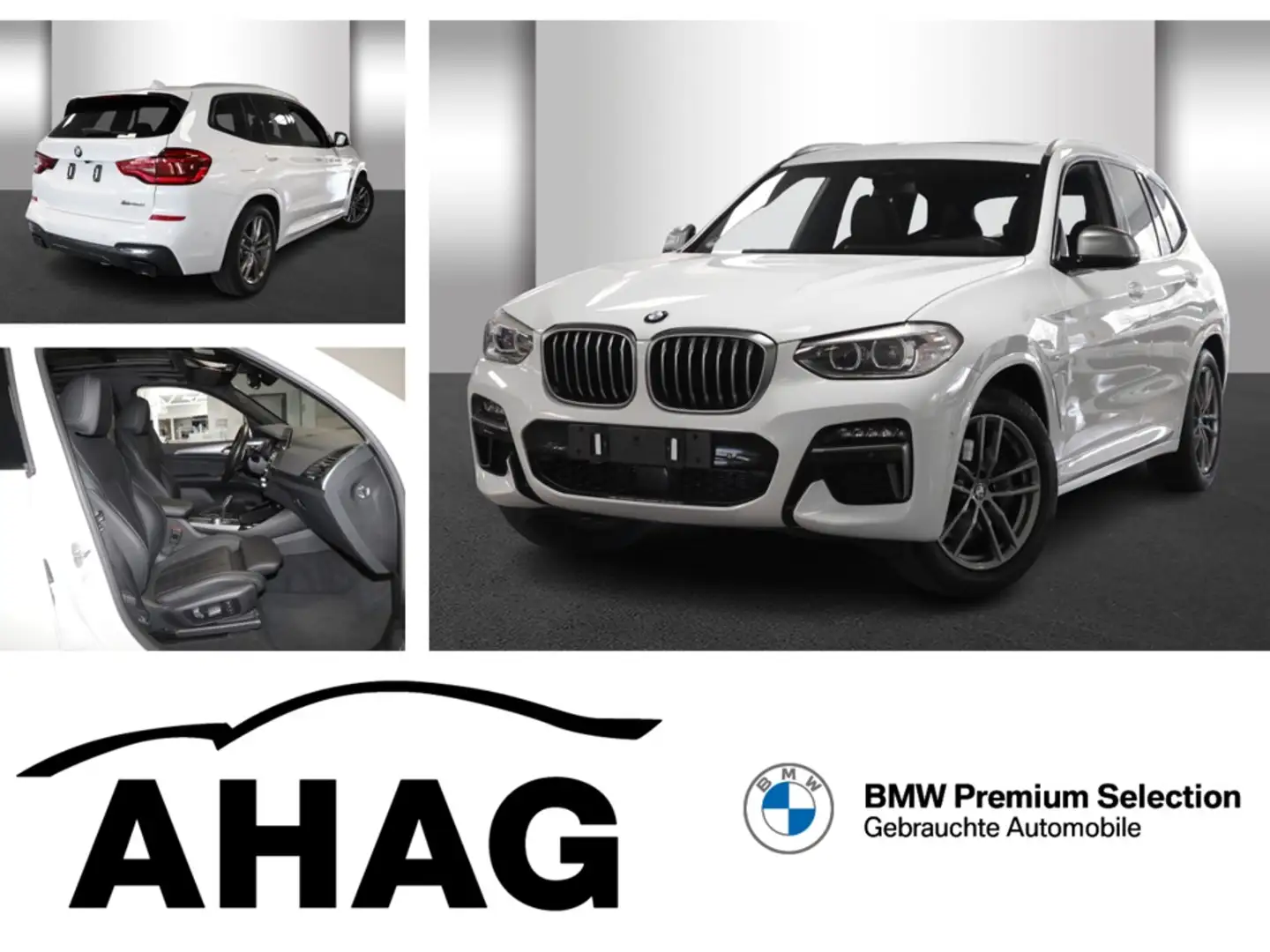 BMW X3 M40i *Innovationspaket*AHK*Glasdach* Weiß - 1
