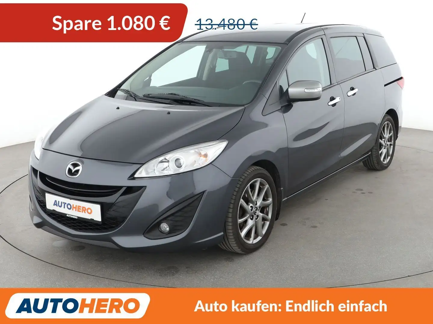 Mazda 5 2.0 Sendo*NAVI*CAM*PDC*SHZ*TEMPO*KLIMA*GARANTIE* Grau - 1