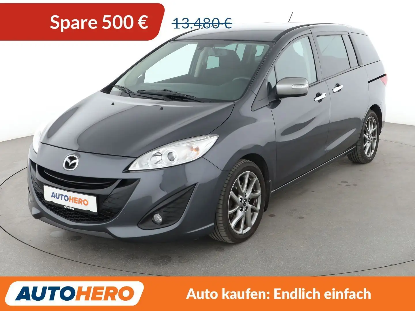 Mazda 5 2.0 Sendo*NAVI*CAM*PDC*SHZ*TEMPO*KLIMA*GARANTIE* Grau - 1