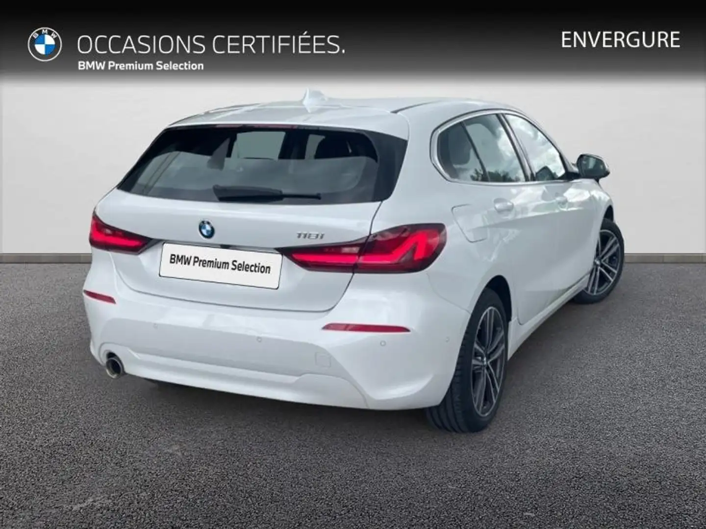BMW 118 118iA 136ch Business Design DKG7 Blanc - 2