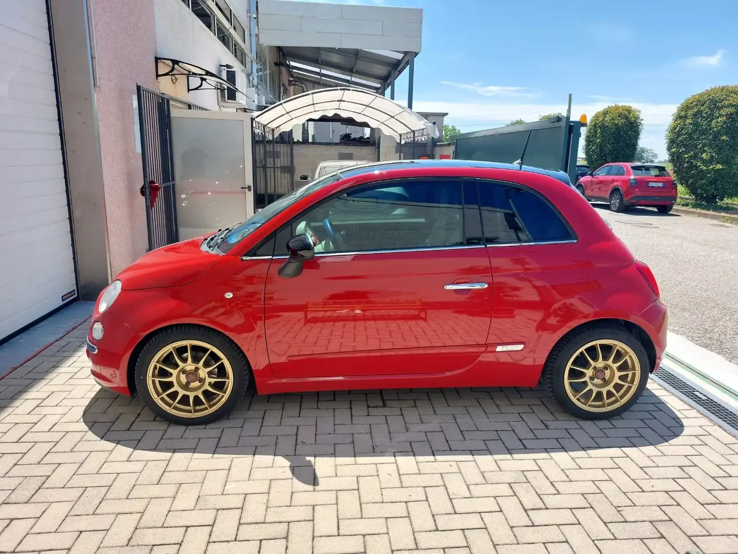 Fiat 500 500 1.2 AUTOM.  ALL ABARTH NEOPATENT. !!!! Rosso - 2