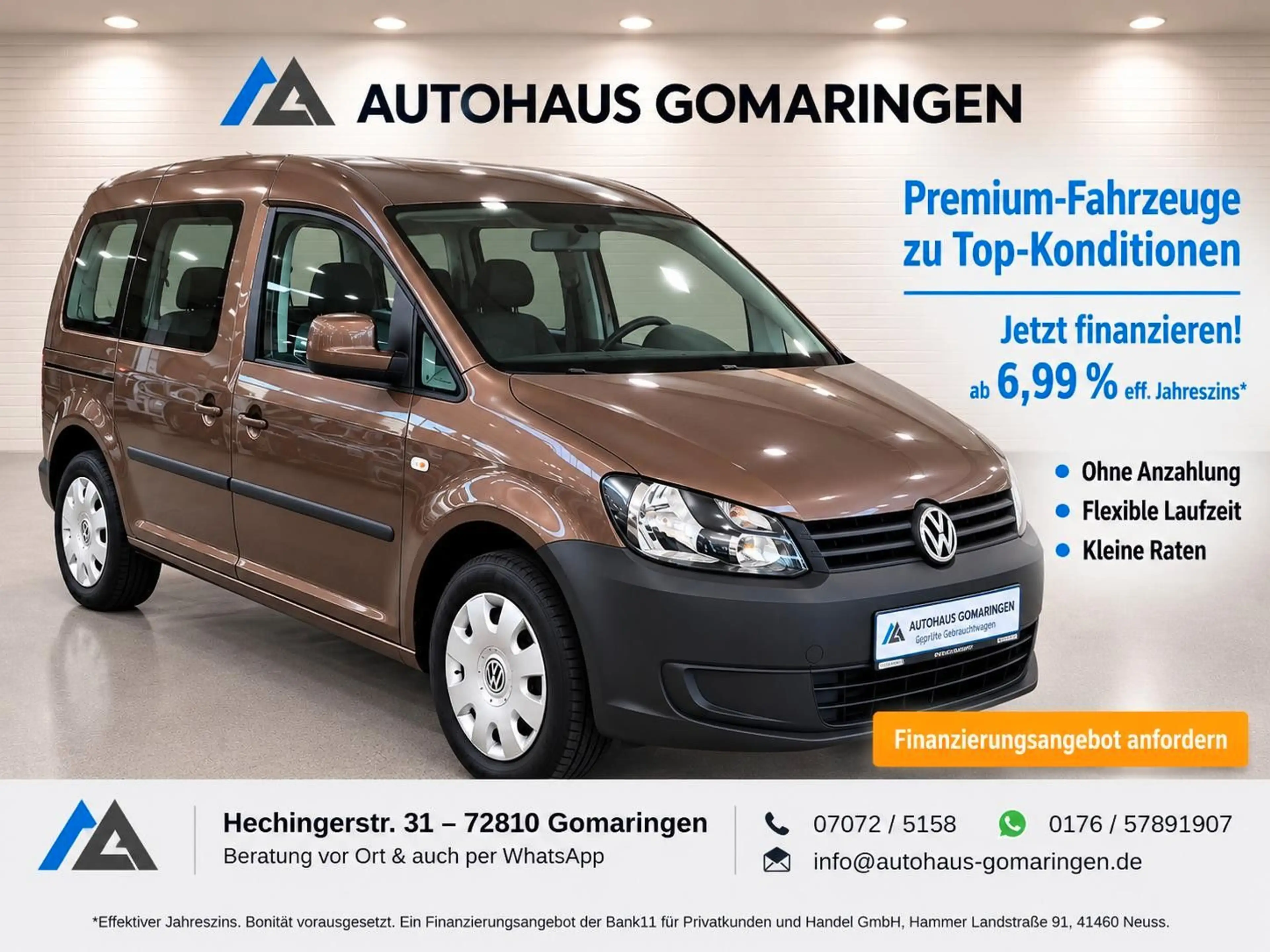 Volkswagen Caddy Kombi*1.Hand*TÜV Neu*SHZ*Klimaaut*STHZ*