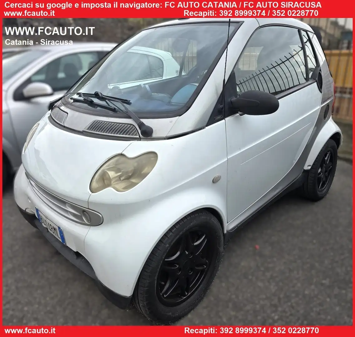 smart 600 smart cabrio & passion Blanc - 1