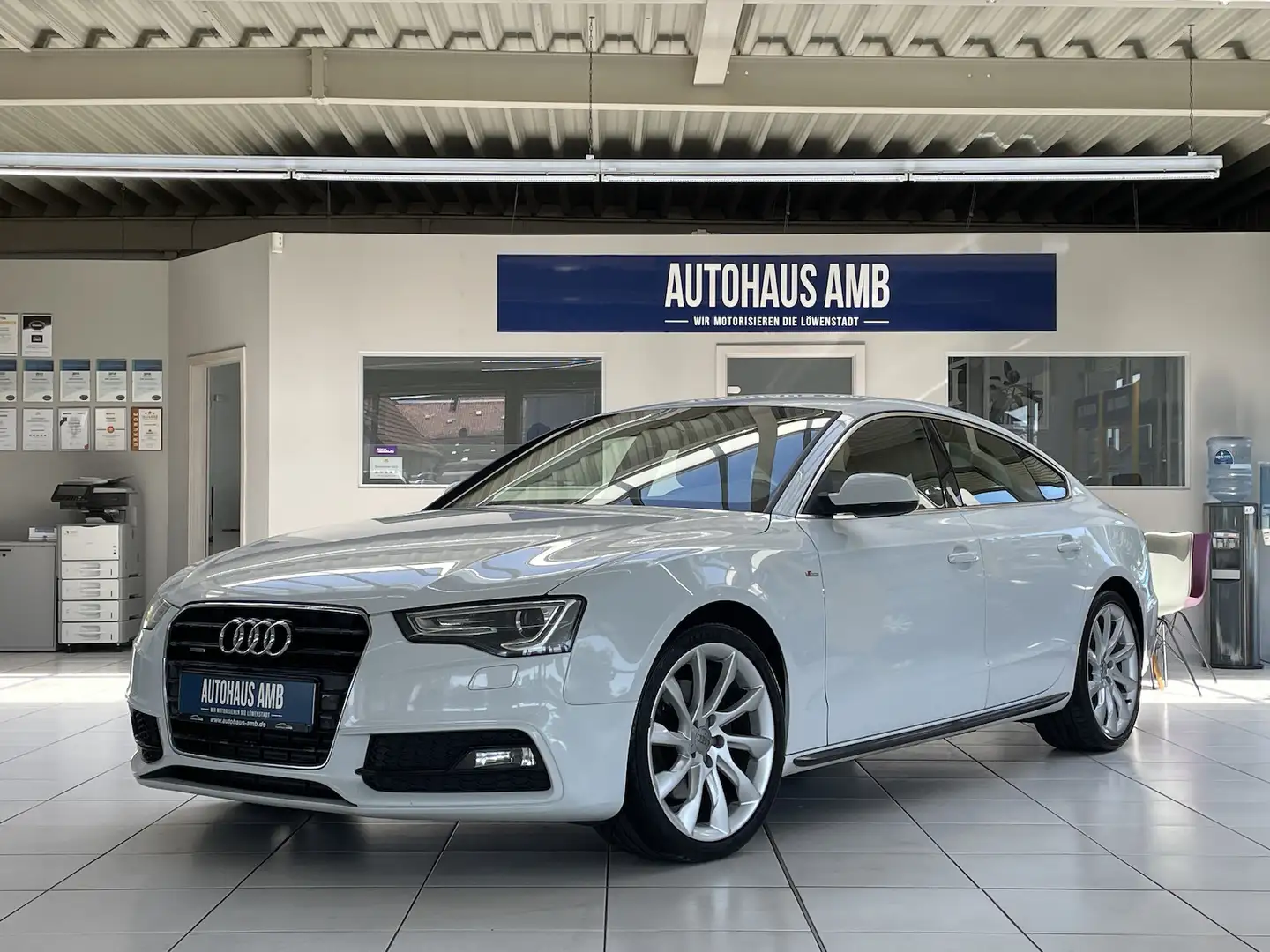 Audi A5 2.0TFSI quattro 2xS-line Navi GRA Bi-Xenon Weiß - 1