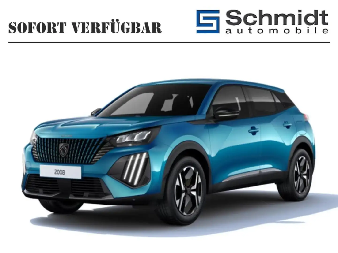 Peugeot 2008 ALLURE Benzin 100 6-Gang-Manuell Blau - 1