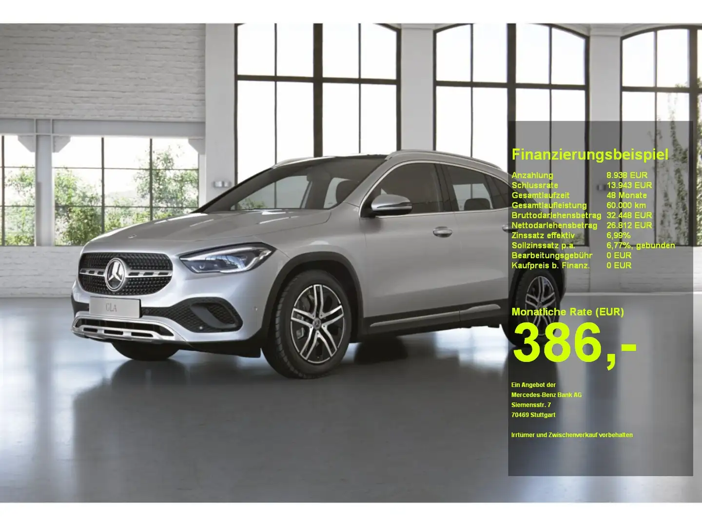Mercedes-Benz GLA 250 e PROGRESSIVE+PANO+BEAM+DISTRONIC+AHK Silber - 1