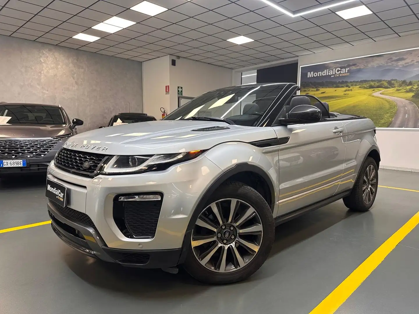 Land Rover Range Rover Evoque Cabrio Convertibile 2.0 td4 HSE Dynamic 150cv auto Argento - 1