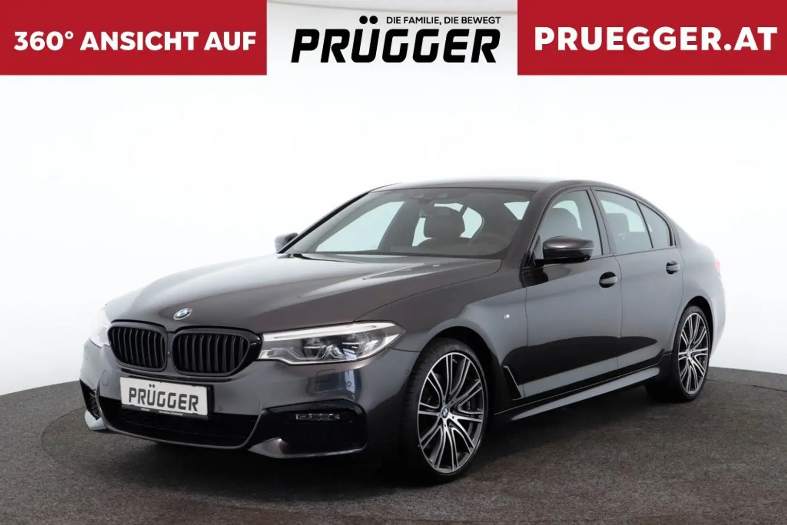 BMW 530 d xDrive Autom LIMO M-SPORT LED NAVI LEDER 20ZO Grau - 1