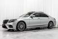 Mercedes-Benz S 400 d Long 4Matic AMG Line Massage Pano Burmester HUD Plateado - thumbnail 4
