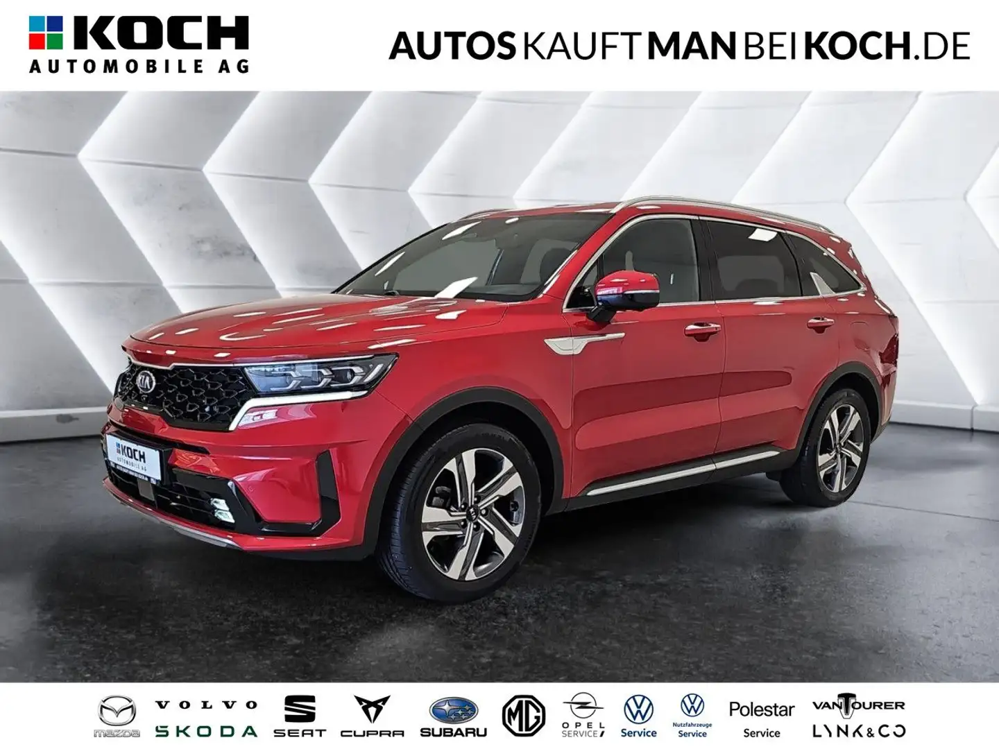 Kia Sorento 1.6 T-GDI Platinum AWD PHEV BOSE LEDER LED Rot - 1