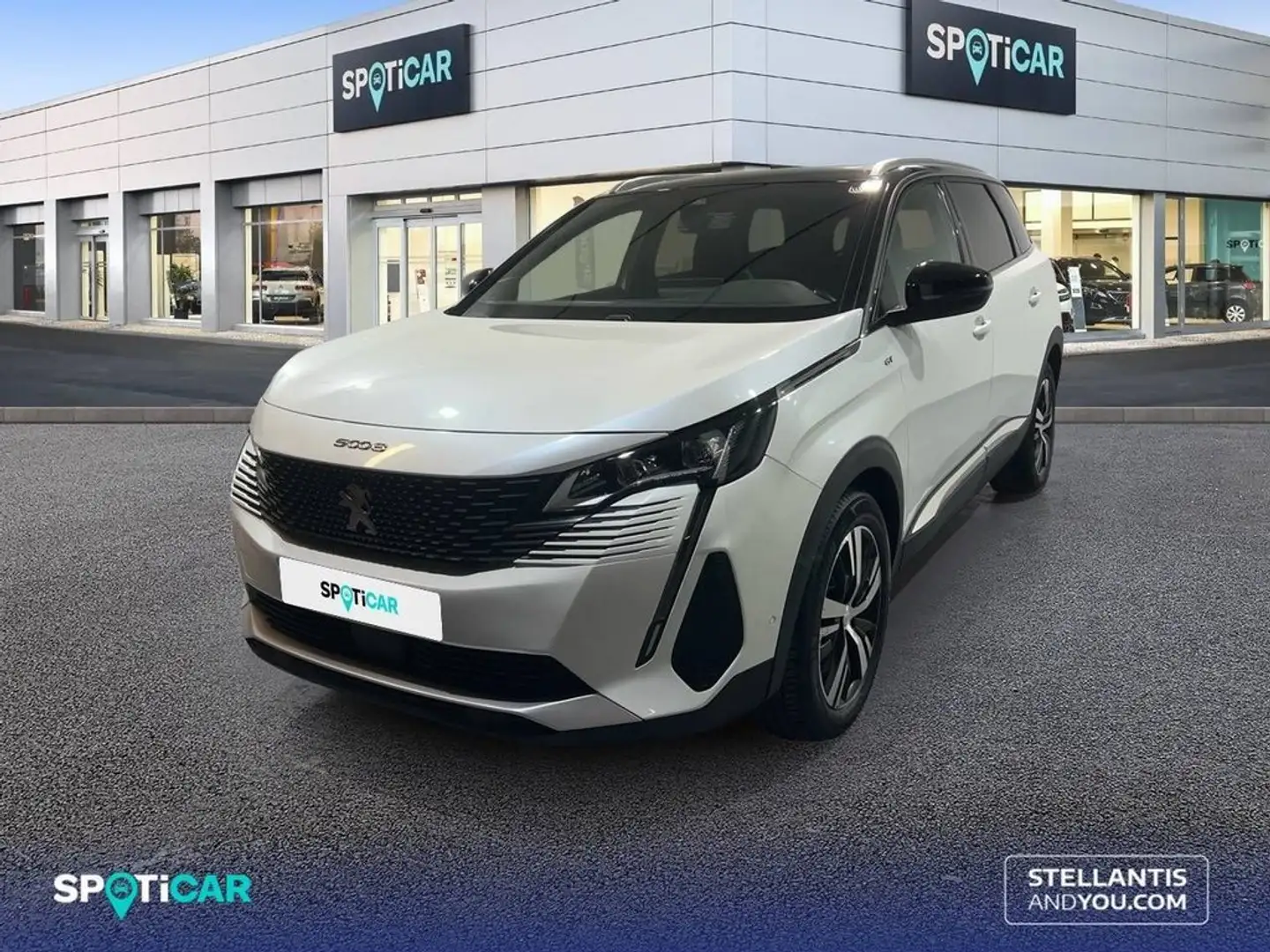 Peugeot 5008 1.2 PureTech 96KW S&S  EAT8 GT Blanc - 1