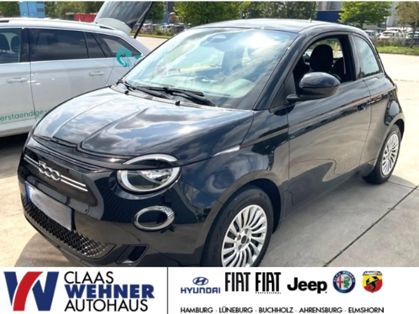 Fiat 500e e  Neuer Action Automatik Komfort,- Radio,- & Wint Schwarz - 1