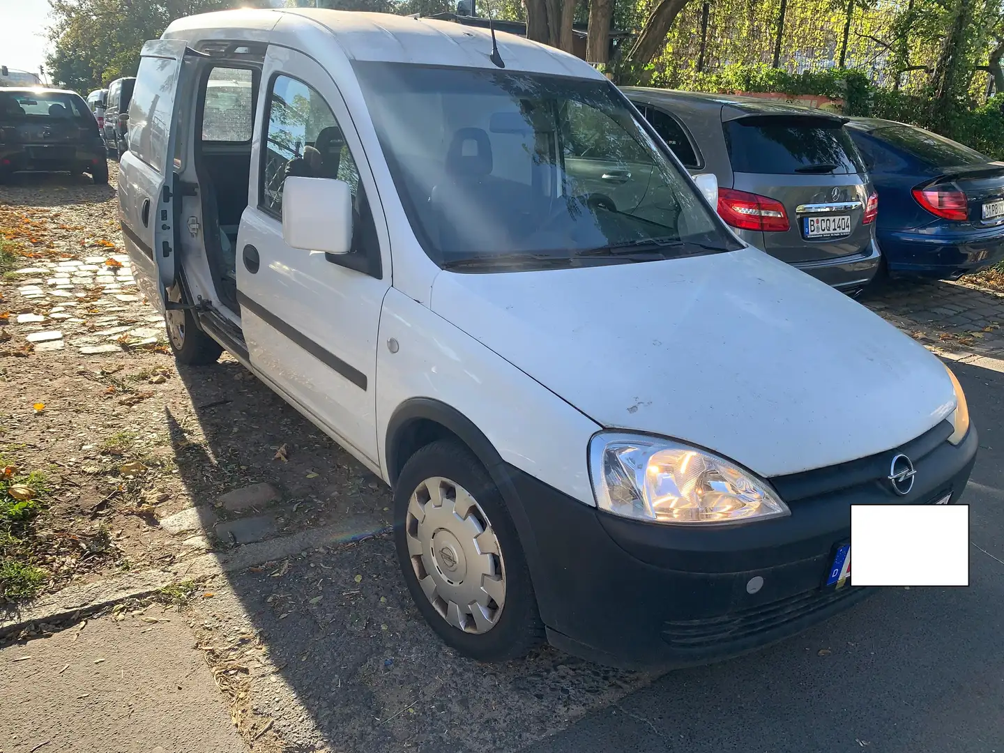 Opel Combo Kasten. LKW+Benzin+Erd gas.CNG+1Hand Weiß - 1