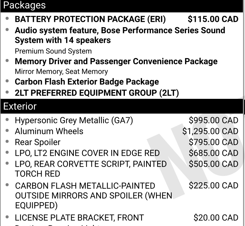used 2023 Chevrolet Corvette car, priced at $87,900