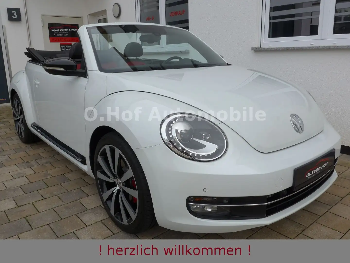 Volkswagen Beetle 2.0TSI DSG Sport Xenon Leder Navi AppCon. Weiß - 1