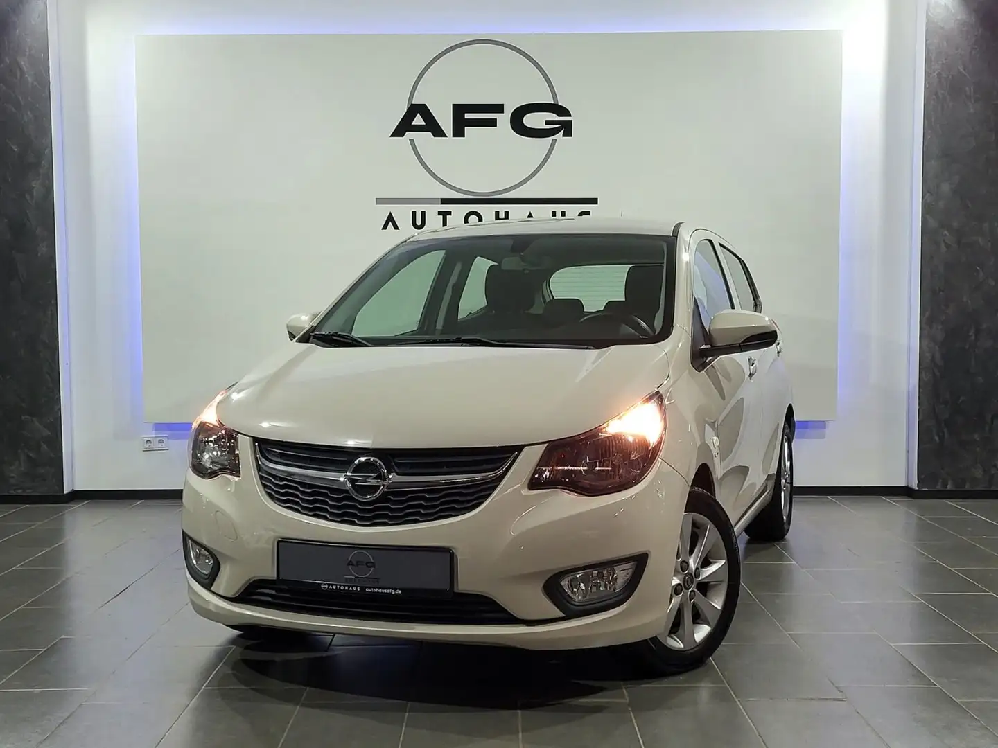 Opel Karl Active*PDC*SHZG*LENKRADHZG*1. HAND Beżowy - 1