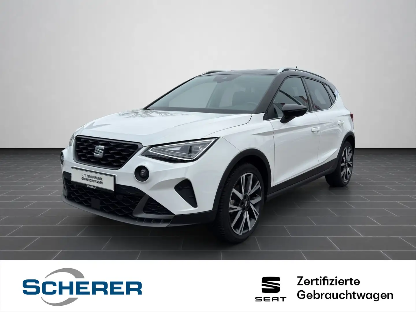SEAT Arona 1.0 TSI FR RFK NAVI KLIMA SHZ CARPLAY Weiß - 1