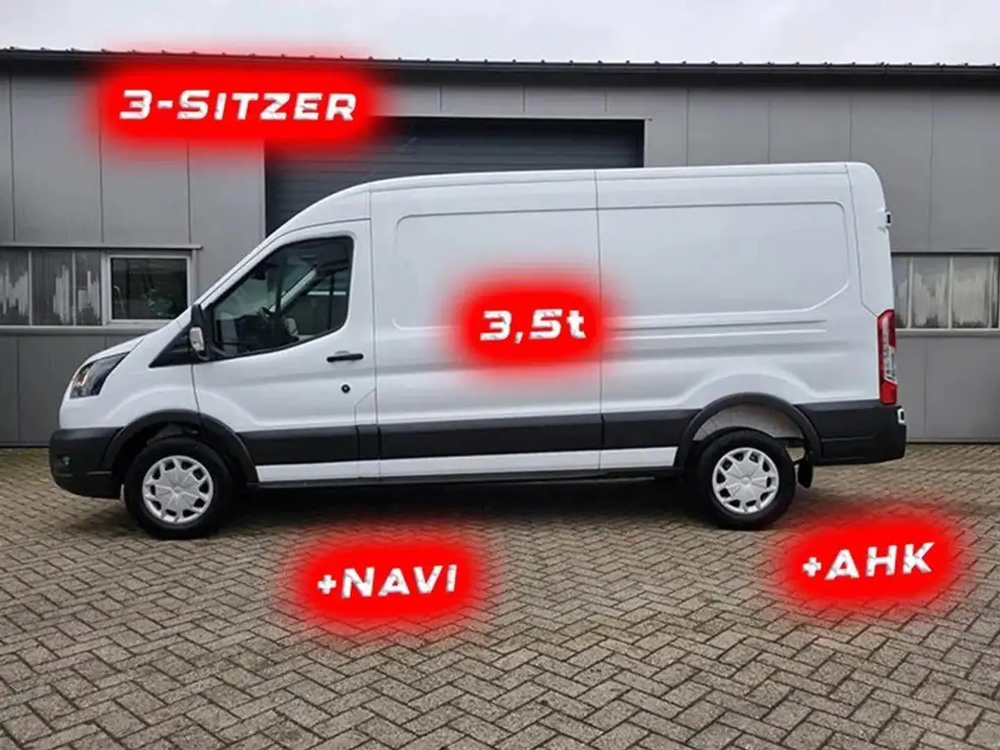 Ford Transit 350 L3H2 Lkw VA Trend Weiß - 2