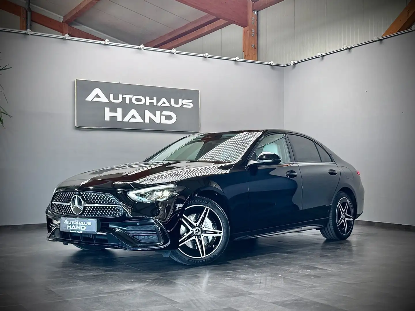 Mercedes-Benz C 300 C300 de*AMG-LINE*ACC*KAMERA*SITZKÜHLUNG*GA Noir - 1