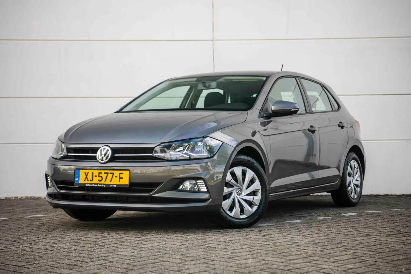 Volkswagen Polo 1.0 TSI 95pk EX-BPM EX-BTW |Navi|Cruise| Grijs - 1