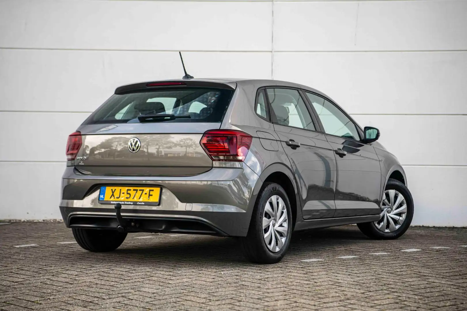 Volkswagen Polo 1.0 TSI 95pk EX-BPM EX-BTW |Navi|Cruise| Grijs - 2