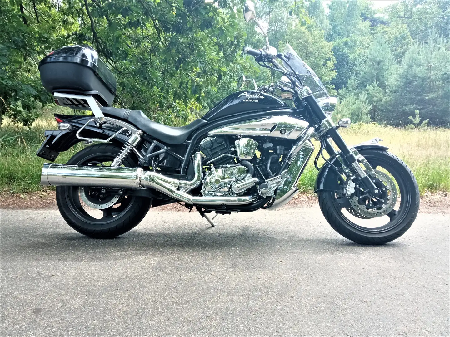 Hyosung Aquila 650 GV 650i Nero - 1