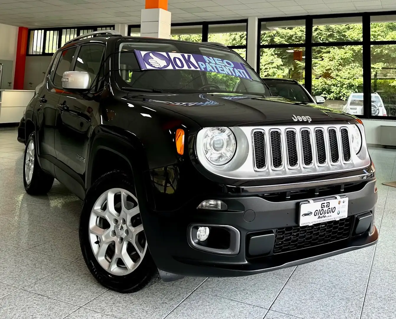 Jeep Renegade Renegade 2.0 mjt Limited 4wd 140cv auto Noir - 2