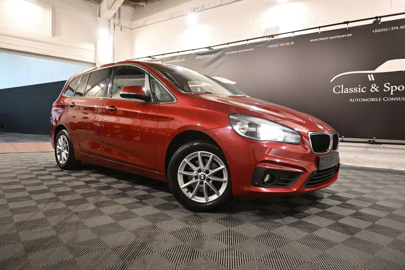 BMW 216 d Gran Tourer  7 PLACES / 7 SEATS / 7 PLAATS Rouge - 2
