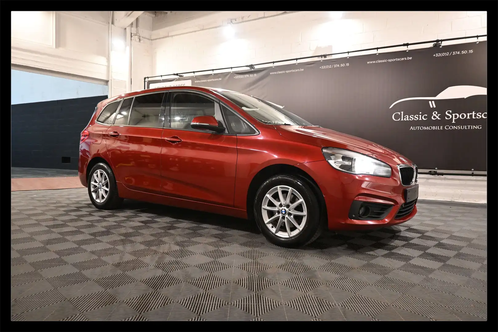 BMW 216 d Gran Tourer  7 PLACES / 7 SEATS / 7 PLAATS Rouge - 1